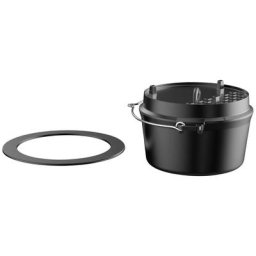 Tepro Kochtopf Guss-Dutch-Oven-Einleger, Gusseisen, BxLxH: 32,5x31x18,4 cm