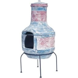Buschbeck Grillkamin Mexiko-Grill-Kamin Geo design, BxTxH: 40x40x56 cm