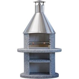 WELLFIRE Grillkamin Duna, BxTxH: 110x73x192 cm