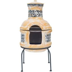 Buschbeck Grillkamin Mexiko-Grill-Kamin Circle, BxTxH: 36x36x50 cm