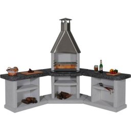WELLFIRE Grillkamin Ardea, BxTxH: 188x73x192 cm