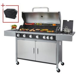 KONIFERA Gasgrill Livorno, BxTxH: 161,5x57x111 cm, mit Drehspieß