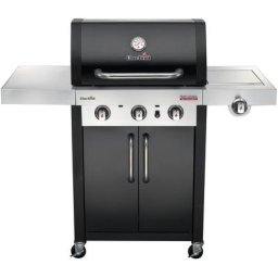 Char-Broil Gasgrill Professional 3400 B, 3-Brenner mit Seitenbrenner und Ablage