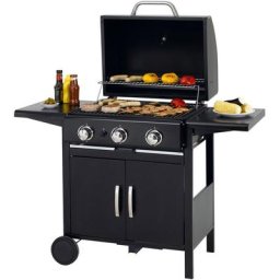 Tepro Gasgrill Mayfield, BxTxH: 127x58x103 cm, 3-Brenner á 3 kW