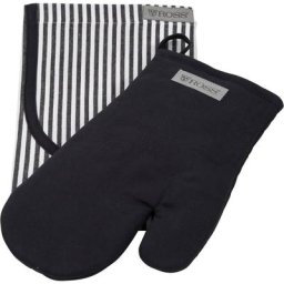 ROSS Grillhandschuhe Exclusiv, (Set, 2-tlg), inkl. Latzschürze, 100% Baumwolle