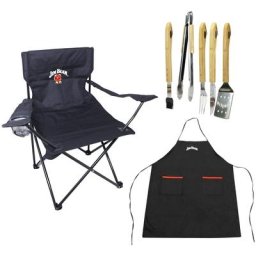 Jim Beam BBQ Grillbesteck-Set, (7 tlg)