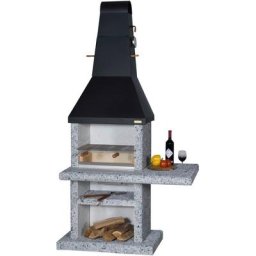 WELLFIRE Grillkamin Party Quatro, BxTxH: 110x73x216 cm