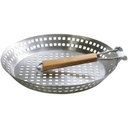hecht international Grillpfanne, Edelstahl, Ø 32 cm