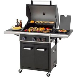Tepro Gasgrill Seattle 3 PLUS, BxTxH: 128x63x114 cm