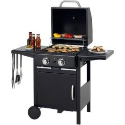 Tepro Gasgrill MAYFIELD 2, BxTxH: 112x58x100 cm, 2-Brenner
