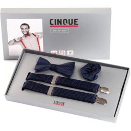 Cinque Hosenträger CARLO mit feinen Punkten