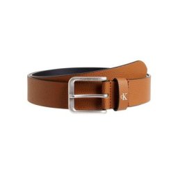 Calvin Klein Jeans Ledergürtel ROUND CLASSIC BELT 35MM mit Logoprägung