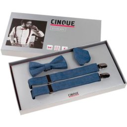 Cinque Hosenträger 3tlg. Set im Denim-Style
