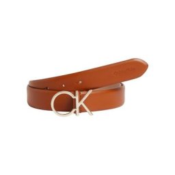 Calvin Klein Ledergürtel mit Monogramm-Schnalle