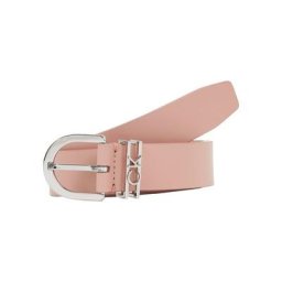 Calvin Klein Ledergürtel mit Calvin Klein Monogramm-Metallelementen