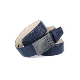 Anthoni Crown Ledergürtel 4 cm Automatik Ledergürtel für Jeans