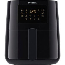 Philips Heißluftfritteuse HD9255/90 Airfryer Essential Connected, 1400 W, Rapid Air Heißlufttechnologie, digitales Display, mit W-Lan