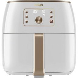 Philips Heißluftfritteuse Premium Collection HD9870/20 Airfryer XXL, 2225 W