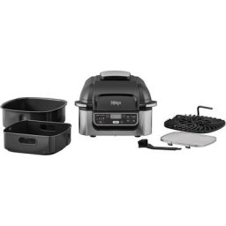 NINJA Heißluftfritteuse und Grill AG301EU, 1760 W, bis zu 5,8 L Volumen, incl. Zubehör