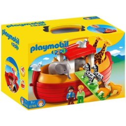Playmobil® Konstruktions-Spielset Meine Mitnehm-Arche Noah (6765), Playmobil 1-2-3, Made in Europe