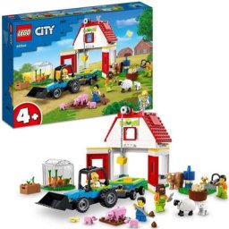LEGO® Konstruktionsspielsteine Bauernhof mit Tieren (60346), LEGO® City, (230 St)