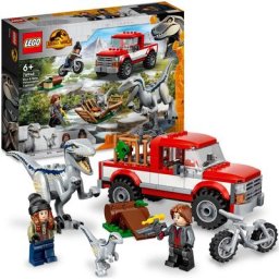 LEGO® Konstruktionsspielsteine Blue & Beta in der Velociraptor-Falle (76946), LEGO® Jurassic World, (181 St), Made in Europe