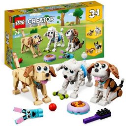 LEGO® Konstruktionsspielsteine Niedliche Hunde (31137), LEGO® Creator 3in1, (475 St)