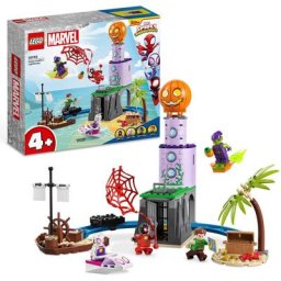 LEGO® Konstruktionsspielsteine Spideys Team an Green Goblins Leuchtturm (10790), LEGO® Marvel, (149 St)