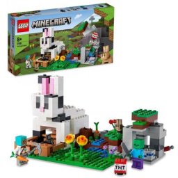 LEGO® Konstruktionsspielsteine Die Kaninchenranch (21181), LEGO® Minecraft™, (340 St)
