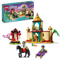 LEGO® Konstruktionsspielsteine Jasmins und Mulans Abenteuer (43208), LEGO® Disney, (176 St)