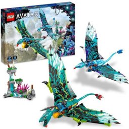 LEGO® Konstruktionsspielsteine Jakes und Neytiris erster Flug auf einem Banshee (75572), LEGO® Avatar, (572 St), Made in Europe