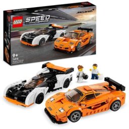 LEGO® Konstruktionsspielsteine McLaren Solus GT & McLaren F1 LM (76918), LEGO® Speed Champions, (581 St)