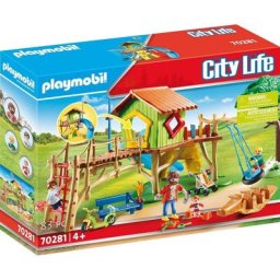 Playmobil® Konstruktions-Spielset Abenteuerspielplatz (70281), City Life, (83 St), Made in Germany