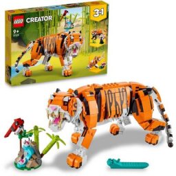 LEGO® Konstruktionsspielsteine Majestätischer Tiger (31129), LEGO® Creator 3in1, (755 St)