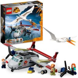 LEGO® Konstruktionsspielsteine Quetzalcoatlus: Flugzeug-Überfall (76947), LEGO® Jurassic World, (306 St), Made in Europe