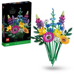 LEGO® Konstruktionsspielsteine Wildblumenstrauß (10313), LEGO® Icons, (939 St), Made in Europe
