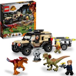 LEGO® Konstruktionsspielsteine Pyroraptor & Dilophosaurus Transport (76951), LEGO® Jurassic World, (254 St), Made in Europe