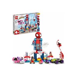 LEGO® Konstruktionsspielsteine Spider-Mans Hauptquartier (10784), LEGO® Marvel, (155 St)