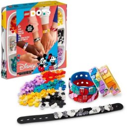 LEGO® Konstruktionsspielsteine Mickys Armband-Kreativset (41947), LEGO® DOTS, (349 St), Made in Europe