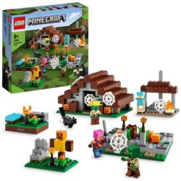 LEGO® Konstruktionsspielsteine Das verlassene Dorf (21190), LEGO® Minecraft, (422 St), Made in Europe