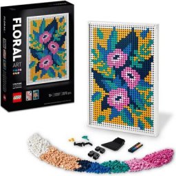 LEGO® Konstruktionsspielsteine Blumenkunst (31207), LEGO® ART, (2870 St)