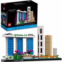 LEGO® Konstruktionsspielsteine Singapur (21057), LEGO® Architecture, (827 St)