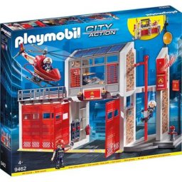 Playmobil® Konstruktions-Spielset Große Feuerwache (9462), City Action, Made in Germany