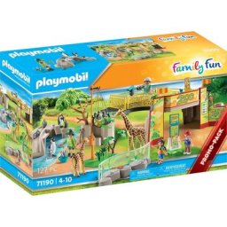 Playmobil® Konstruktions-Spielset Mein großer Erlebnis-Zoo (71190), Family Fun, (127 St), Made in Germany