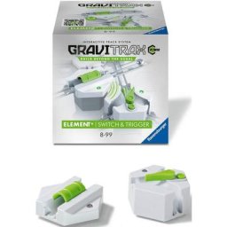 Ravensburger Kugelbahn-Bausatz GraviTrax® POWER Switch & Trigger, Made in Europe, FSC® - schützt Wald - weltweit
