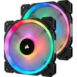 Corsair Gehäuselüfter LL140 RGB 140mm 2-Pack