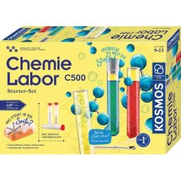 Kosmos Experimentierkasten Chemielabor C 500 X, Made in Germany