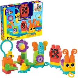 MEGA BLOKS Spielbausteine Mega Bloks, Rollspaß Raupenzug