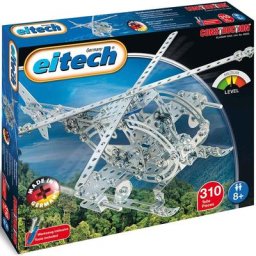 Eitech Metallbaukasten Hubschrauber, (310 St), Made in Germany