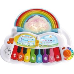 Vtech® Spielzeug-Musikinstrument VTechBaby, Babys Regenbogen-Keyboard